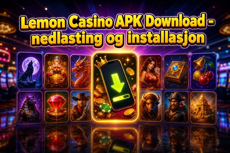 Lemon Casino APK Download - nedlasting og installasjon