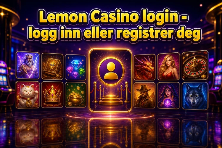 Lemon Casino login - logg inn eller registrer deg